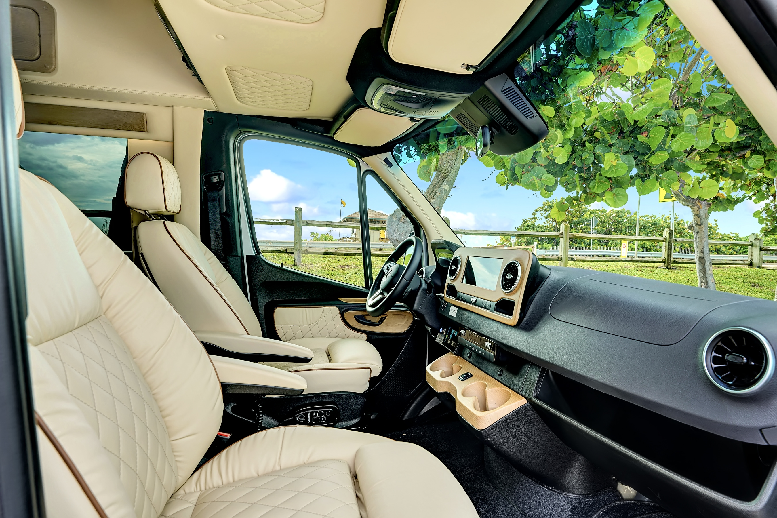 Sterling Route luxury van — exterior detail
