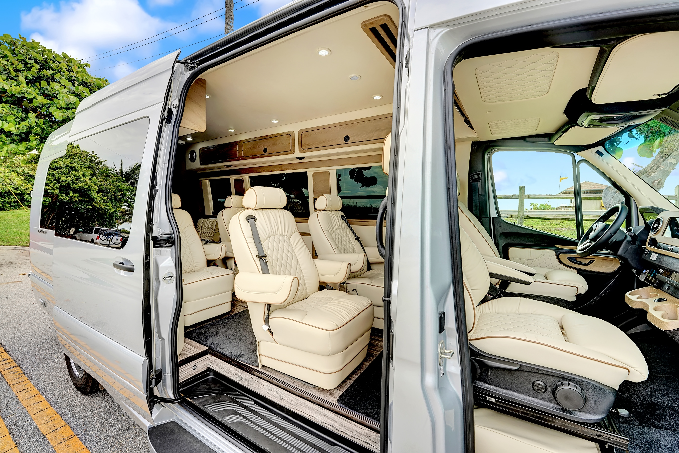 Sterling Route luxury Sprinter — exterior profile